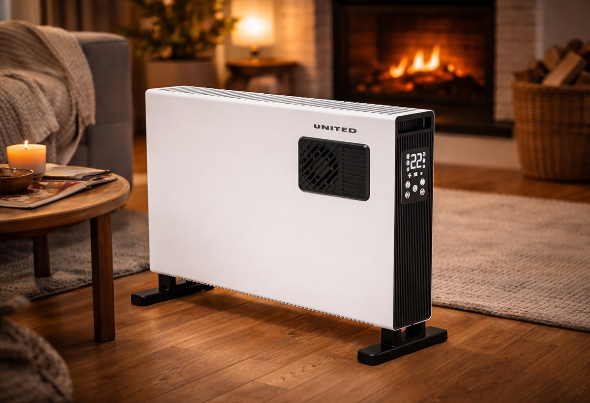 Απεικονίζεται ο κονβέκτορας σε σαλόνι.